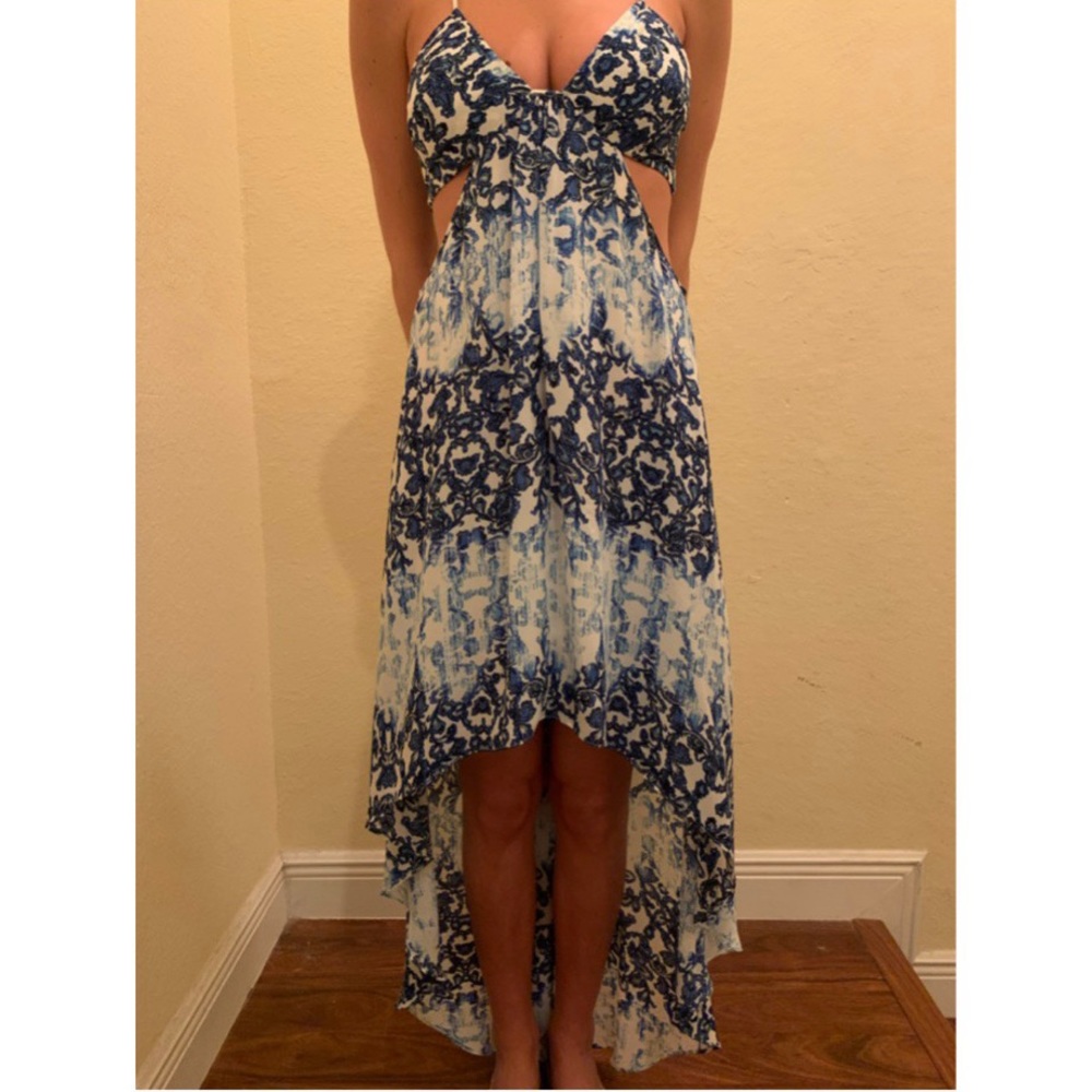 BCBGMaxazria blue sundress